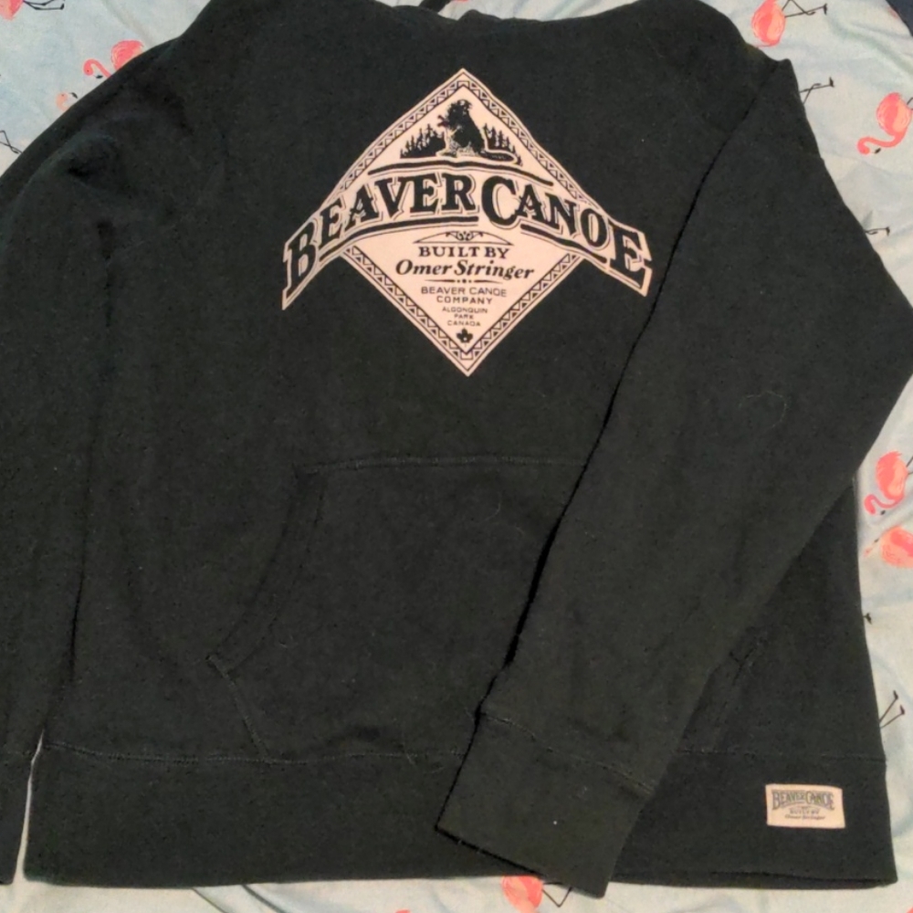 Beaver canoe hoodie